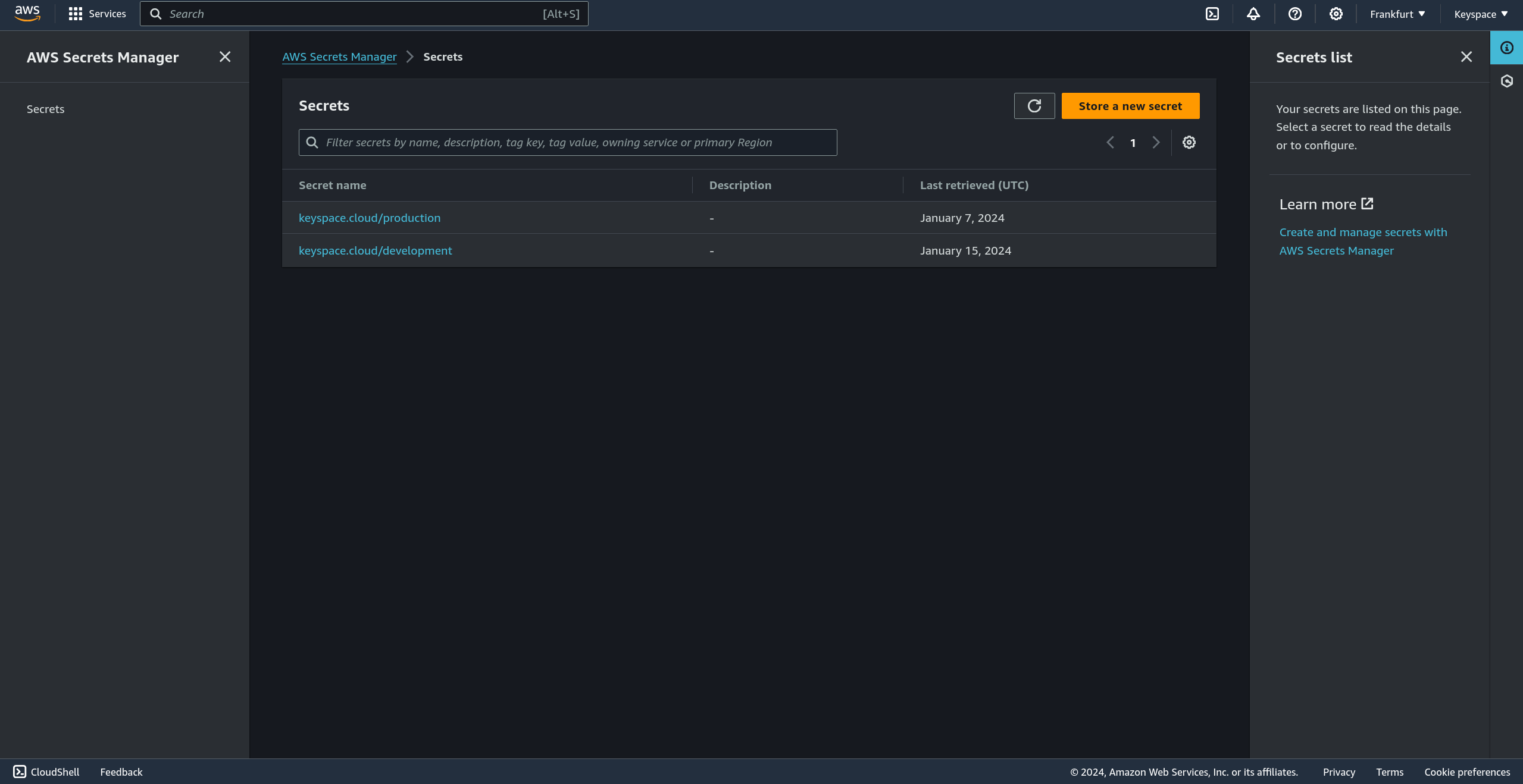 AWS Secrets Manager