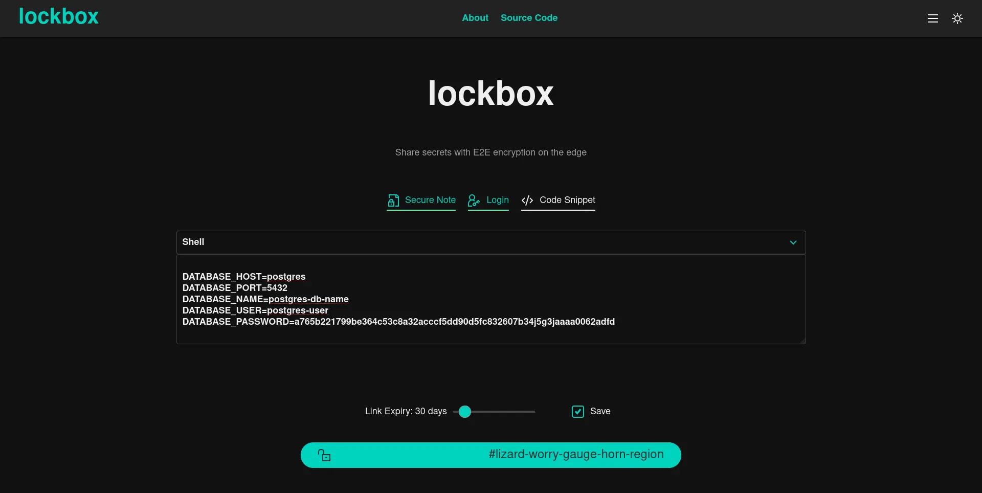 lockbox