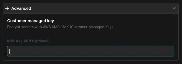 setup advanced aws sync