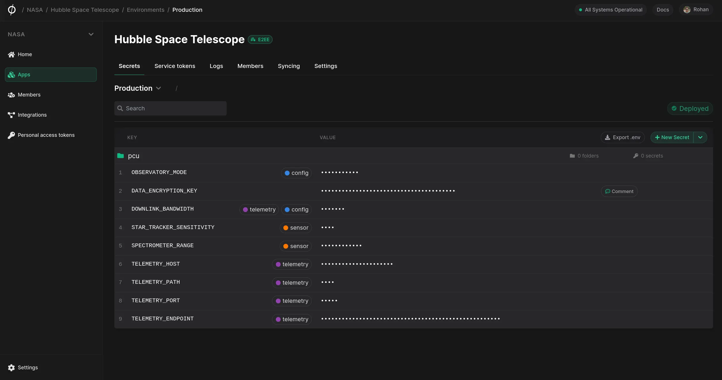 updated console ui